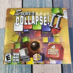 Super Collapse II Game Tetris Candycrush Style Strategy Puzzle (PC & Mac CD ROM) - Picture 1 of 8