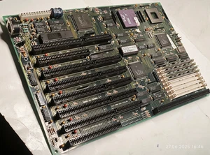 386 Chicony CH-386-25C REV 3.0A Mainboard mit Intel DX 25 MHz CPU + 4 MB RAM - Bild 1 von 16