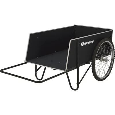 Strongway Garden Cart, 14 Cu. Ft., 400-Lb. Capacity, 26in. Pneumatic Wheels, - Image 1 of 4