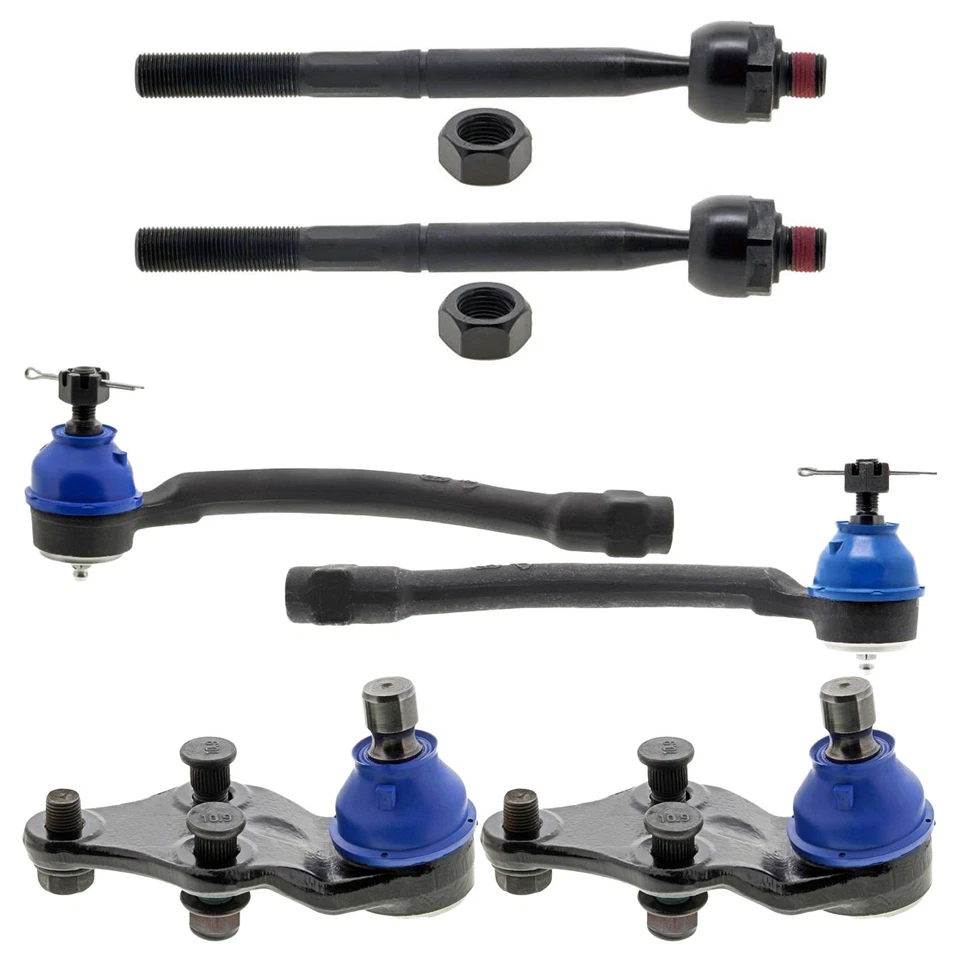 Kit de barras de amarre interiores exteriores Mevotech Supreme y rótulas inferiores delanteras para Kia Soul Foto 1 de 1