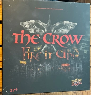 The Crow Fire it Up! Настольная игра Upper Deck NIS 17+ совершенно новая запечатанная больше не издающаяся - Изображение 1 из 3