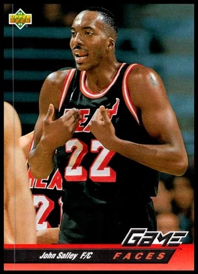 1992 John Salley Upper Deck Basketball #497 Miami Heat - Image 1 of 2