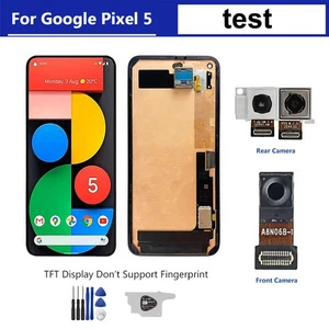 Lote de módulo de cámara conjunto digitalizador pantalla táctil pantalla LCD para Google Pixel 5 - Imagen 1 de 14