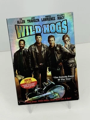 WILD HOGS (DVD, 2007, Widescreen) Tim Allen, John Travolta, William H. Macy - Image 1 of 3