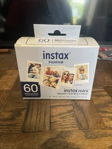 FUJIFILM Instax Mini Instant Film Value Pack - 60 Photos - New Open Box - Afbeelding 1 van 5