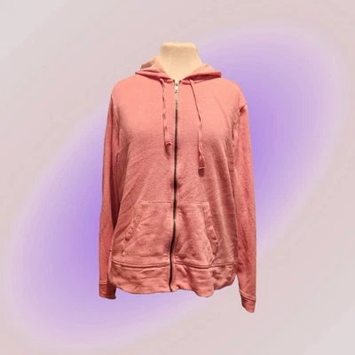 Faded Glory Pink Hoodie Size XL - Image 1 of 4