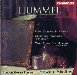 HUMMEL - LONDON MOZART PLAYERS - SHELLEY - PIANO CONC - CD - CHANDOS - Bild 1 von 3