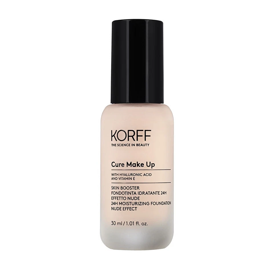 Korff Cure Make Up - Skin Booster Fondotinta Idratante 24H Effetto Nude 01, 30ml - Immagine 1 di 1
