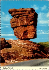 BALANCED ROCK Garden of the Gods COLORADO 4x6 Postcard - Picture 1 of 2