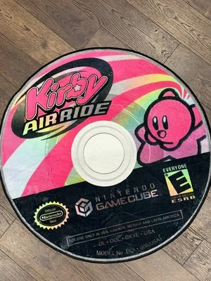 KIRBY AIR RIDE - GAMECUBE STYLE DISC RUG NINTENDO KIRBY INSPIRED - Image 1 of 2