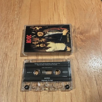 AC/DC - Highway To Hell CASSETTE TAPE 2003 US remaster guns n roses metallica - Image 1 of 3