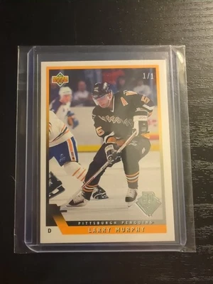Upper Deck Buyback 2019 1/1 Larry Murphy 30 aniversario Foto 1 de 2