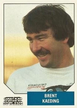 Brent Kaeding 1987 World of Outlaws - #36 - - Image 1 of 2