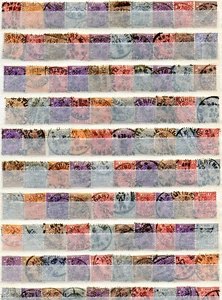 Lot o - Ziffern in Schildern - undurchsucht - KW ca.,300,-- € (45660 ) - Picture 1 of 1