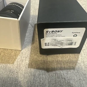 SVBONY SV171 Zoom Eyepiece 1.25'' Zoom Eyepiece Focal Length 8~24mm FMC Telescop - Picture 1 of 10