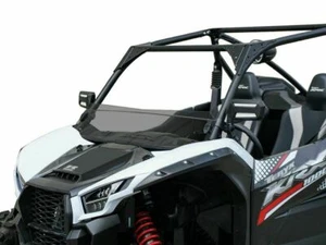 Kawasaki KRX 1000 Half Front Windshield Tinted Quick Release TRR - Picture 1 of 2