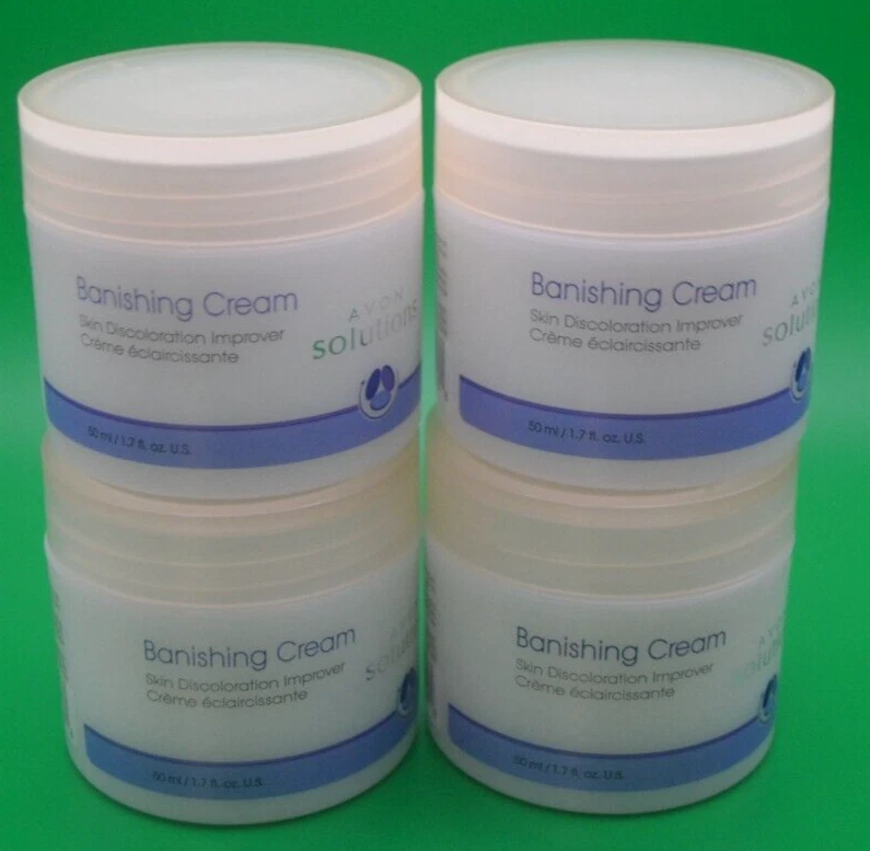 lot of 4 Avon Banishing Skin Discoloration Improver Cream 1.7 oz - image 1 of 1
