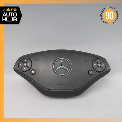 10-14 Mercedes W221 S400 S63 CL63 AMG Volante Airbag Negro OEM Foto 1 de 4