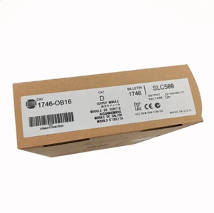 Free Tax 1746-OB16 AB CAT /D SLC 500 PLC Output Module New Factory Sealed - Picture 1 of 3