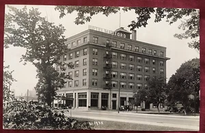RPPC Hotel Medford, Medford, Oregon O Foto Real Postal 1937 - Imagen 1 de 2