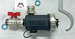 DEFANGATORE MAGNETICO 3/4 CON RUBINETTO E CHIAVE PER CALDAIA - Imagen 1 de 3