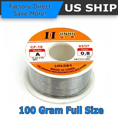 KUMBALA 100g 63/37 Tin Rosin Core Solder Wire For Electrical Soldering Sn60 Flux 0.8mm