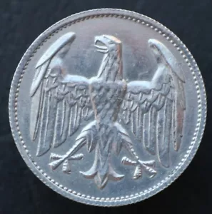 Moneta 3 Marchi 1922 - Alluminio KM #28 - Weimar Germania - #1006 - Foto 1 di 3