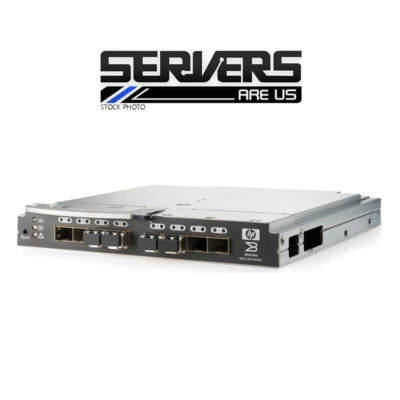 HP AJ821A 489865-001 Brocade 8/24c SAN Switch 4 BladeSy c-Cl - Image 1 of 4