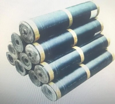 NON Synthetic Black Rubber Shed Roof Felt Alternative Clearance 1m 2m 3m 4m 5m 6m