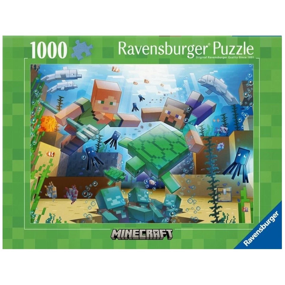 1000-Piece Puzzles – Various Themes: Scenic, Art, Animals, Fantasy & More - Image 1 of 1