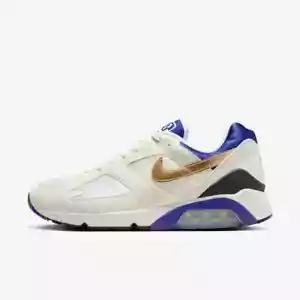 New Nike Air 180 Shoes - Summit White/ Concord (FJ9259-101) - Picture 1 of 8
