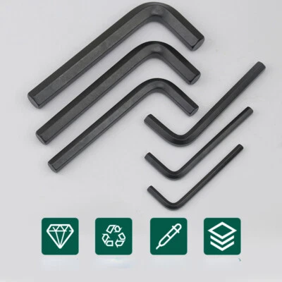 1.5-27mm Black Allen Hex Key Hexagonal Keys METRIC REGULAR Allen Key Hex Key - image 1 of 4