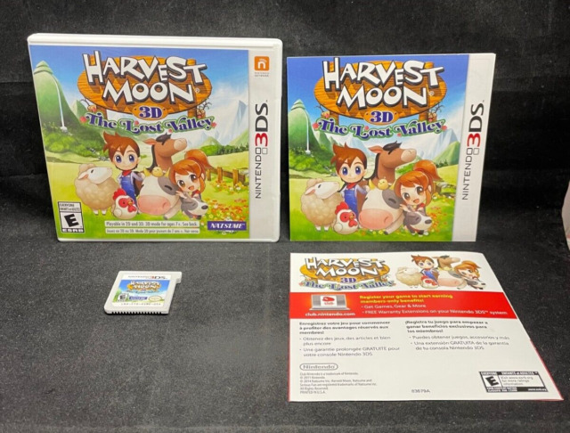 Edição de colecionador de Harvest Moon 3D: The Lost Valley (3DS