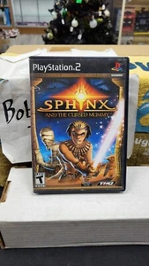SPHINX AND THE CURSED MUMMY PS2 PLAYSTATION 2 VIDEO GAME IN BOX NO MANUAL - Picture 1 of 5