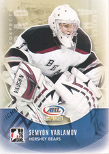 2011-12 ITG Heroes and Prospects Hockey Card #175 Semyon Varlamov AG