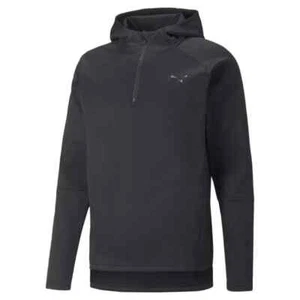 PUMA Men's Train off season Hoodie-Black, Large, Breathable Casual Wear-NWT - Picture 1 of 3