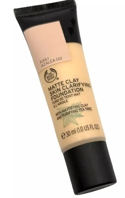 The Body Shop Matte Clay Skin Clarifying Foundation 012 Kaili Azalea.new - Image 1 of 3