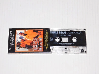 Triple Beam Conspiracy Black Market Records Rap Cassette (2000) Luniz PCO Bootsy - Image 1 of 3