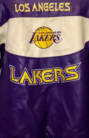 Los Angels lakers vintage jacket- Teens Size Large Cover
