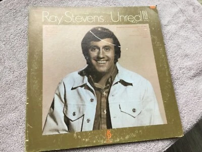 (VG+) Ray Stevens, Unreal 12 in Vinyl LP - Image 1 of 4