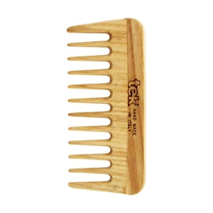 Pocket Ash Wood Comb with Wide Teeth - Natural - Tek in Natural - Picture 1 of 2