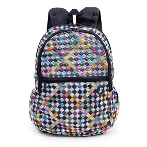 Mesh Backpack for Adults. Transparent See-Through Book-Bag for School Beach S... - Picture 1 of 7