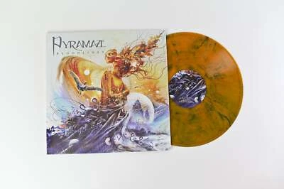 Pyramaze - Bloodlines on AFM Records - Orange/Blue Marbled Colored Vinyl - Image 1 of 2