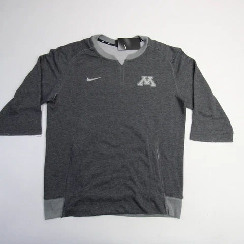 Minnesota Golden Gophers Nike Dri-Fit Sweatshirt Men's Gray New Cover