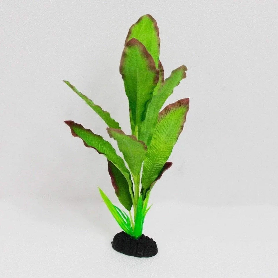 Plastic Aquarium Silk Plant Green 30cm - image 1 of 1