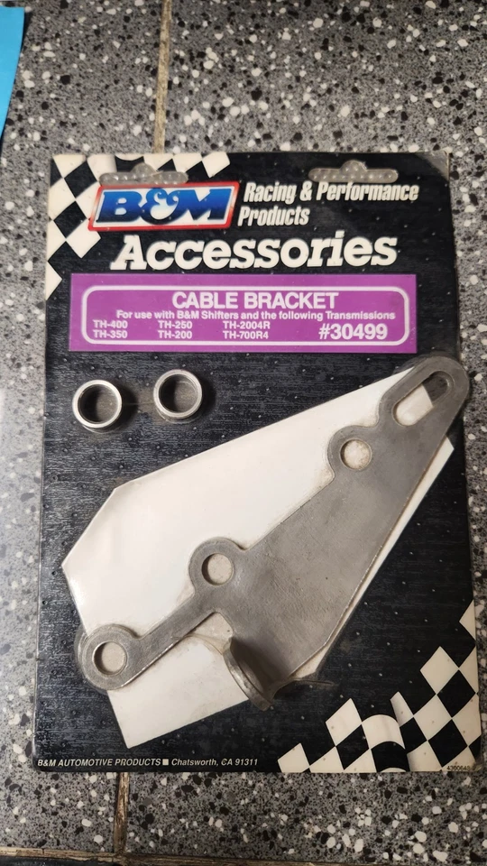 B&M Cable Bracket #30499 - Image 1 of 2