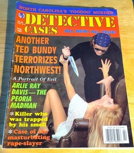 Detective Cases Magazin Februar 1997 Sexy Girl in Danger Cover sehr guter Zustand/gut - Bild 1 von 6