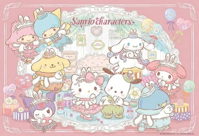 300 Piece Jigsaw Puzzle Sanrio Characters Matching Corde (26 x 38cm) 300-023 - Image 1 of 3