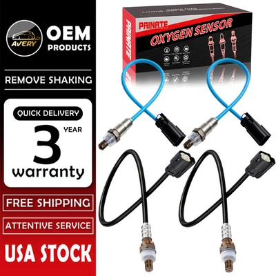 ✅ OEM 4 Upstream + Downstream Oxygen O2 Sensors For Ford F-150 Transit-150 3.7L - Image 1 of 4