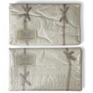 Wamsutta Supercale Plus bügelfreies Flach-/Spannbettlaken cremeweiß Menge 2 - Bild 1 von 4